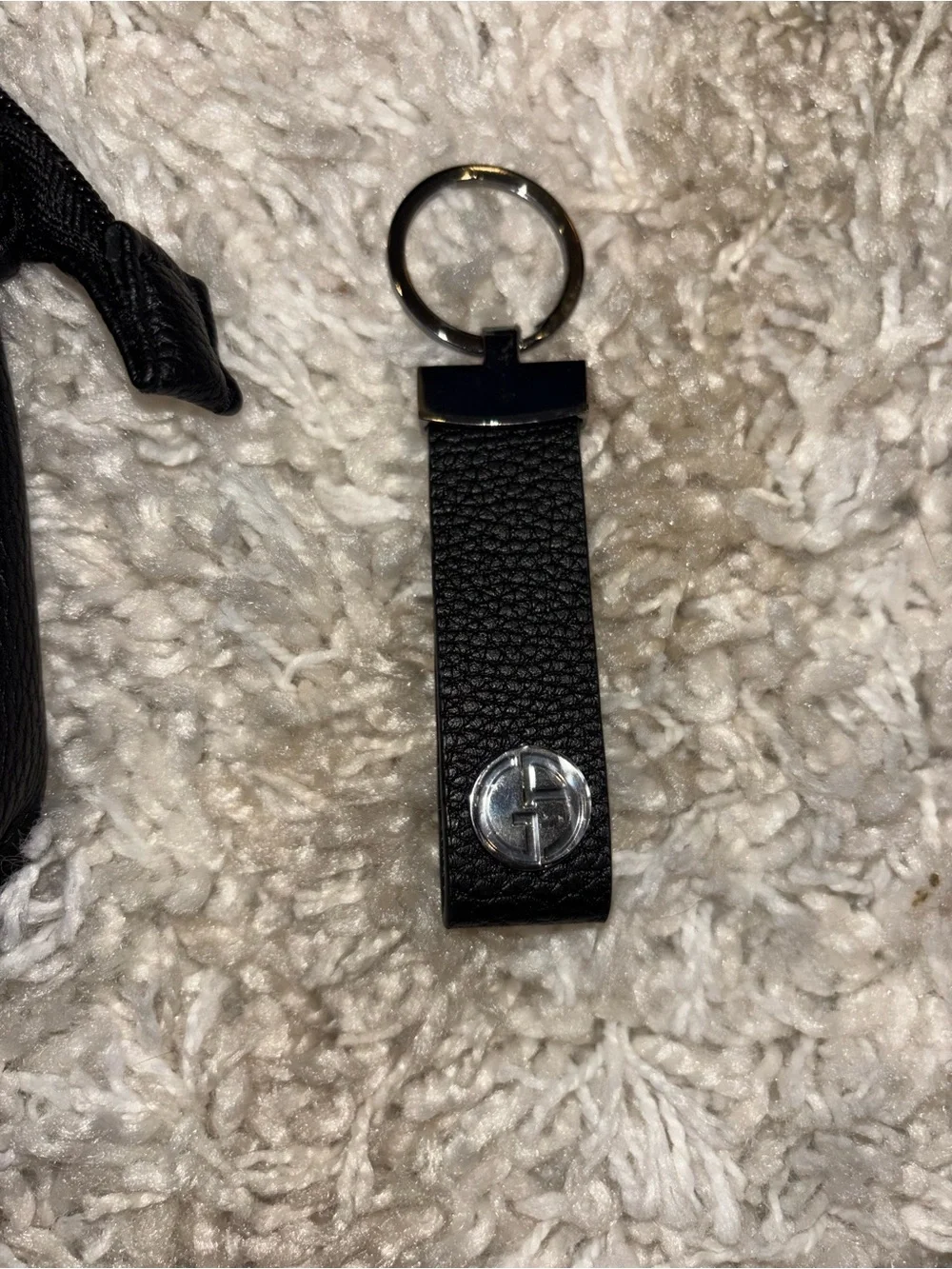 Giorgio Armani Business Class Amenity bag w/ Key Chain